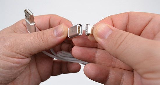 Магнітний Шнур Data кабель для зарядки USB - micro USB magnetic cable DM-M15