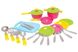 Набір дитячого посуду дошка каструля сковорідка сотейник вилки ложки Іграшка Кухонний набір - 2 Технок 1677
