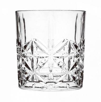 Набір склянок для віскі "Кембрідж" 340мл 6шт Helios 5400 низькі в подарунковій коробці