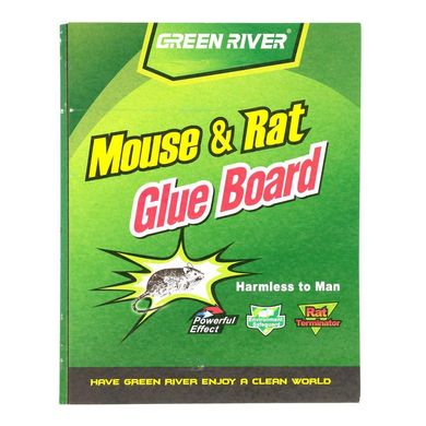 Мишоловка липка велика зелена пастка для мишей 16 * 21 см R17400 65028
