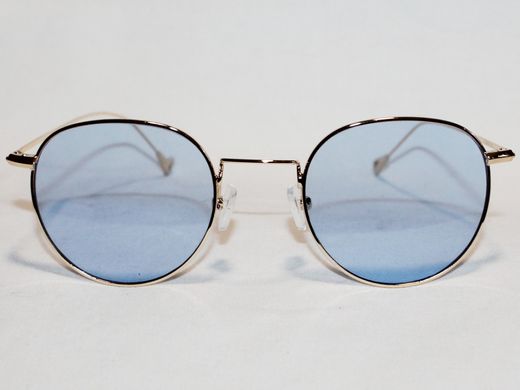 Очки солнцезащитные Sun Chi 773 золото голубой разборная оправа для очков для зрения