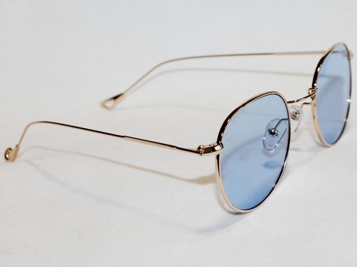 Окуляри сонцезахисні Sun Chi 773 золото блакитної розбірна оправа для окулярів для зору