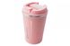 Термокухоль Elite - 380 мл Coffee рожева (EL-252-8 Pink)