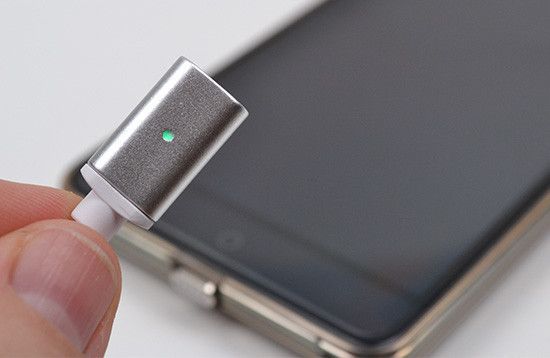 Магнітний Шнур Data кабель для зарядки 3 in1 USB Micro + iPhone5 / 6 + Type C magnetic cable тканину