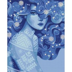 Алмазна мозаїка "Холодна краса"