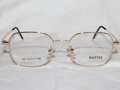 Окуляри MAT 522 золото іміджеві розбірна оправа для окулярів для зору