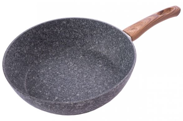 Сковорода антипригарна Kamille - 280 мм Granite глибока (4167)