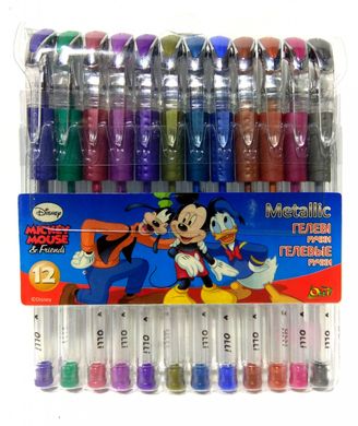 Набір гелевих ручок 7 шт Olli Disney BH-825 0.8 мм 7 кольорів BH-825