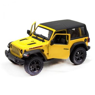 Машинка "Jeep Wrangler" (желтый) Kinsmart