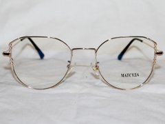 Окуляри MAT 555 золото іміджеві розбірна оправа для окулярів для зору