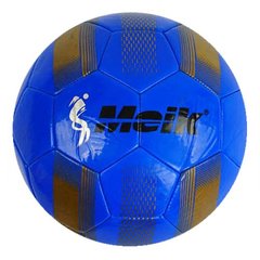 Мʼяч футбольний №5 лакований "Meik", синій