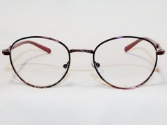 Очки Sun Chi 9739 сирень цветной имиджевые разборная оправа для очков для зрения