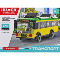 Конструктор пластиковый "Транспорт: Автобус" iBLOCK