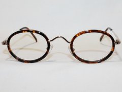 Окуляри Sun Chi TR1841 золото коричневий іміджовий розбірна оправа для окулярів для зору