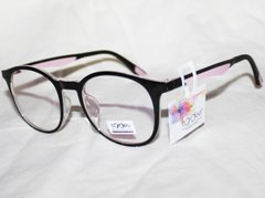 Окуляри Cardeo 8247 чорний рожевий іміджеві розбірна оправа для окулярів для зору